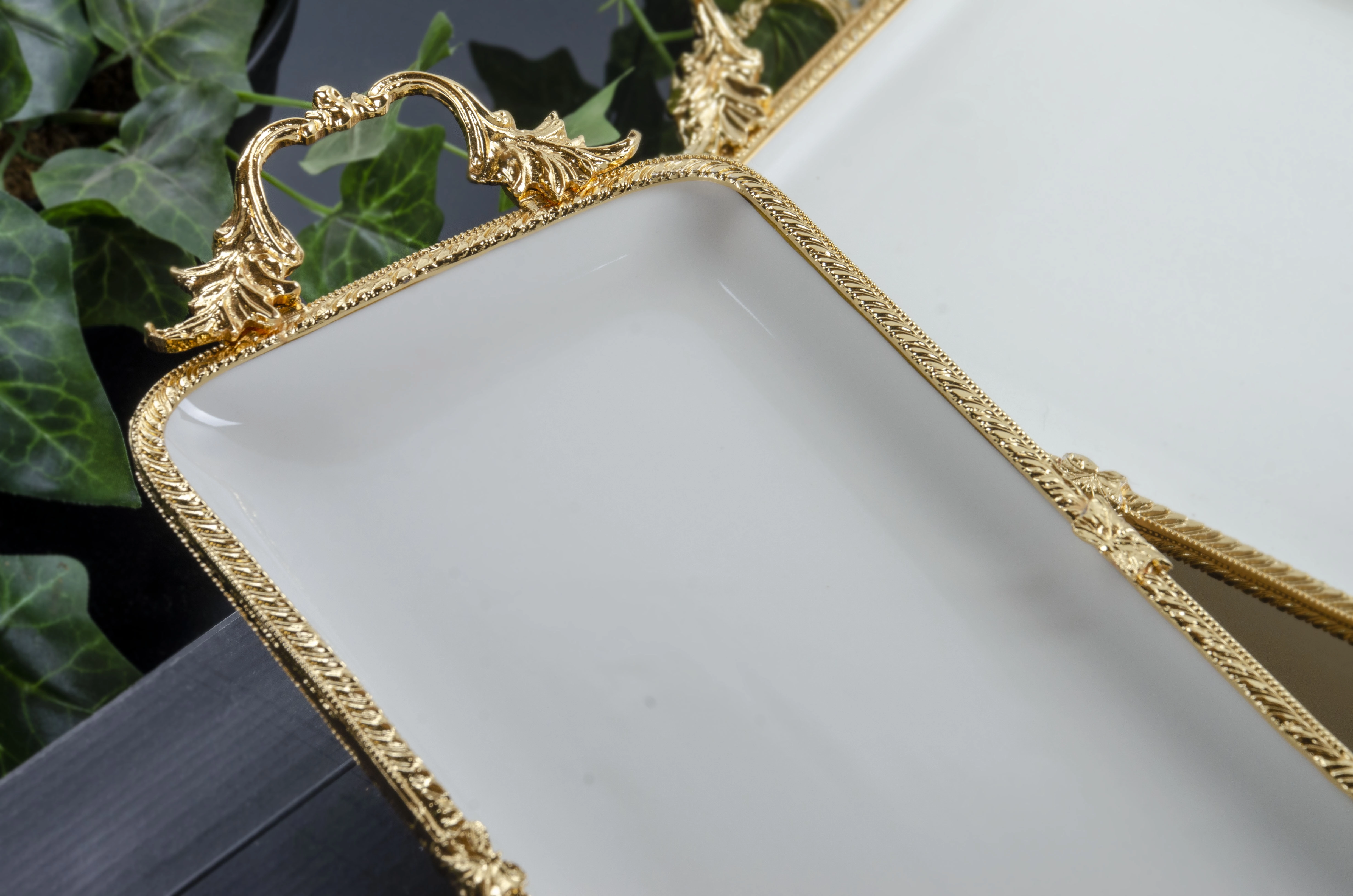 PORSELEN SERVİS KASESİ 26 CM ALTIN