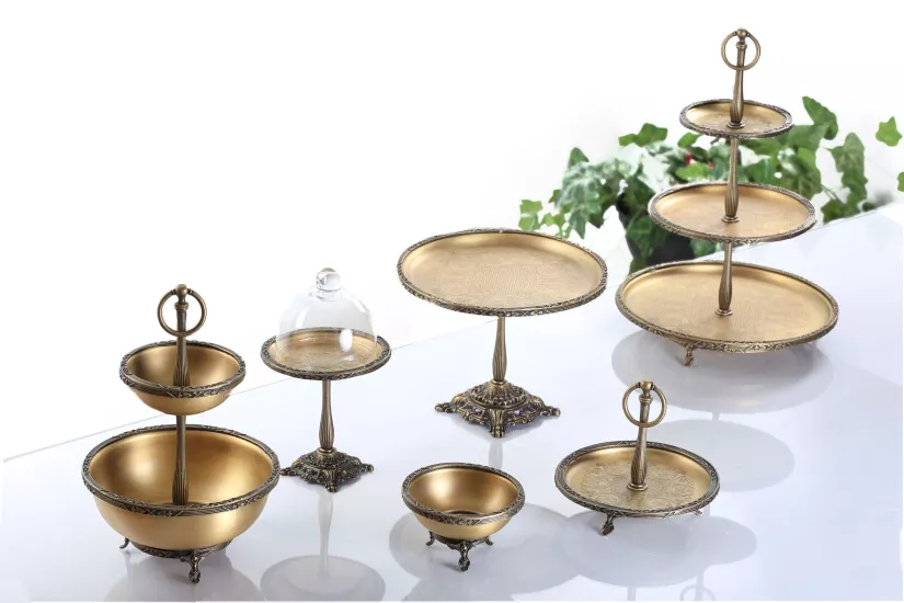 METAL 6 PARÇA SUNUM SETİ