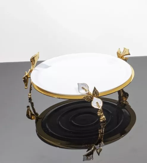 GALA PORSELEN SERVİS 28 CM MİNE