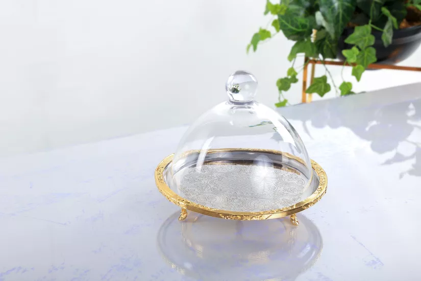 METAL 22 CM KAPAKLI FANUS ALTIN