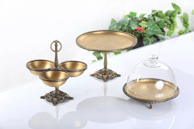  METAL 3 PARÇA SUNUM SETİ