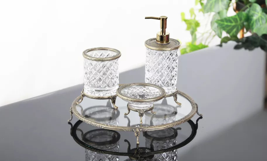 4 PARÇA BANYO SETİ ANTİK