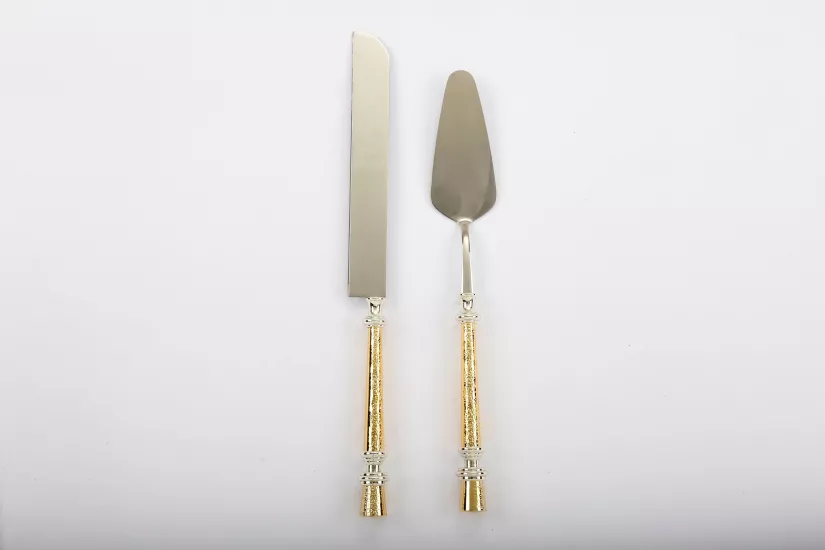 LEYDİ 2 PARÇA PASTA SETİ ALTIN